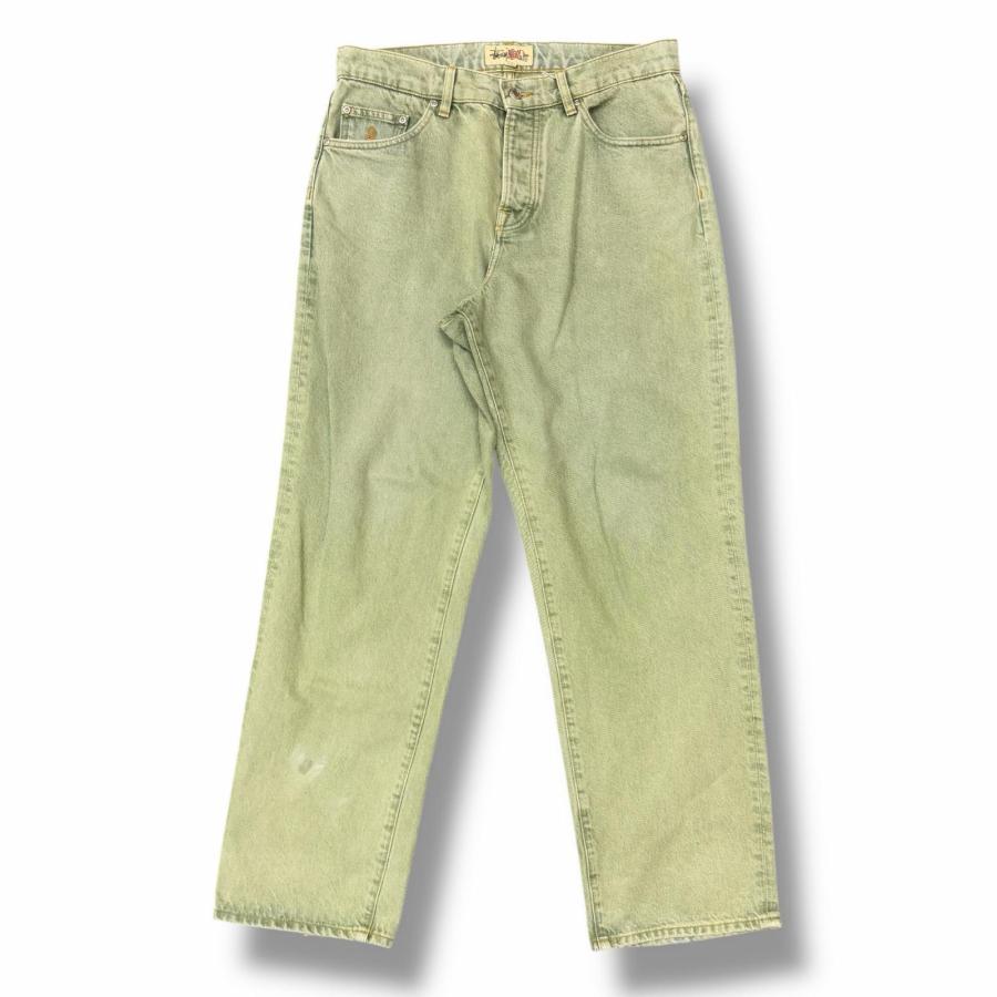 STUSSY（ステューシー） BIG OL JEAN DENIM ワイドデニムパンツ 