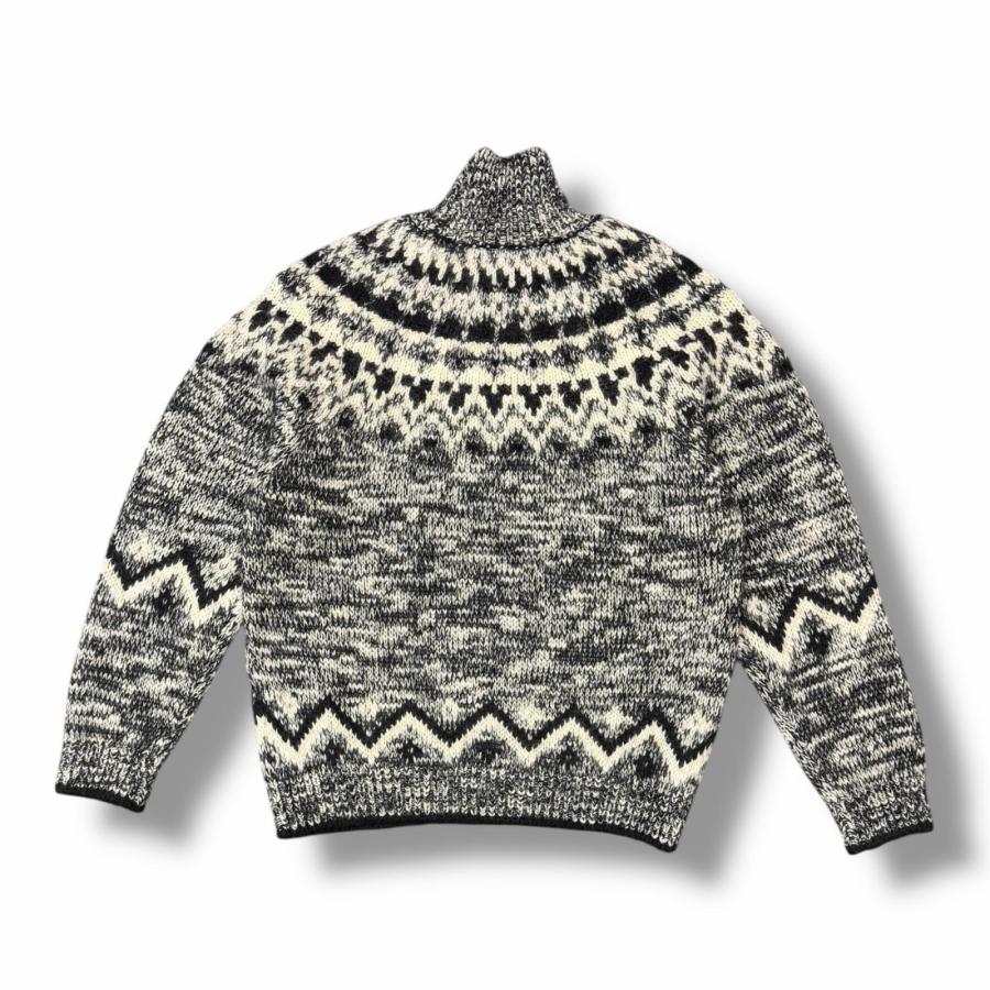 未使用品 BATONER バトナー 25AW MOHAIR NORDIC TURTLE NECK モヘヤ