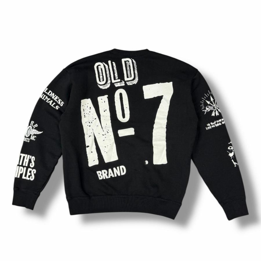 RATS（ラッツ） 未使用品 25AW CRAZY CREW NECK SWEAT クレイジー 