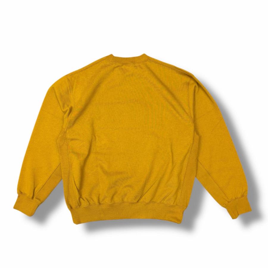 未使用品 LQQK Studio ルックスタジオ 25AW BUS SEAT SWEAT CREWNECK クルーネックスウェット トレーナー LQA25SW09 ベージュ XL 10730M_1