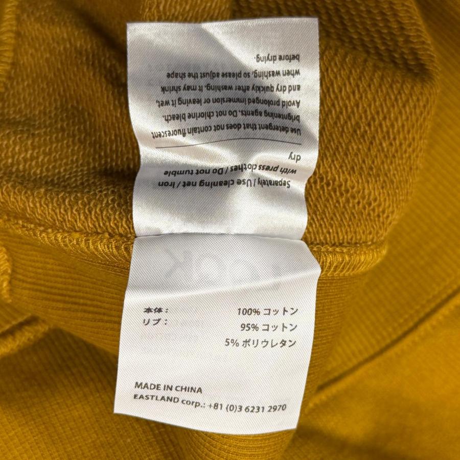 未使用品 LQQK Studio ルックスタジオ 25AW BUS SEAT SWEAT CREWNECK クルーネックスウェット トレーナー LQA25SW09 ベージュ XL 10730M_5