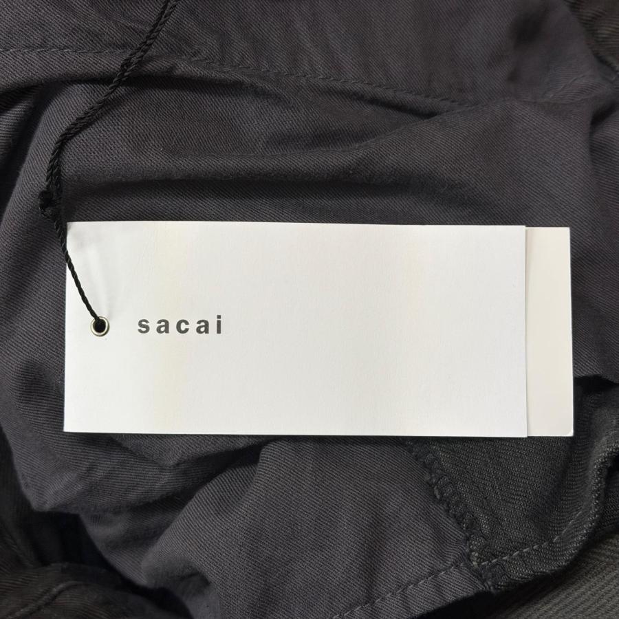 sacai（サカイ） 25SS Belted Denim Pants ベルト付きワイドデニム