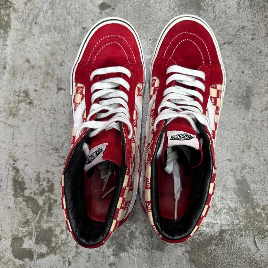 Supreme（シュプリーム） × VANS バンズ 16AW Checker Logo Sk8-Hi