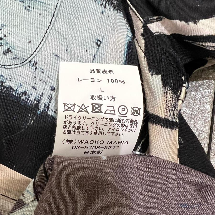 WACKO MARIA（ワコマリア） EAN-MICHEL BASQUIAT / HAWAIIAN SHIRT L/S