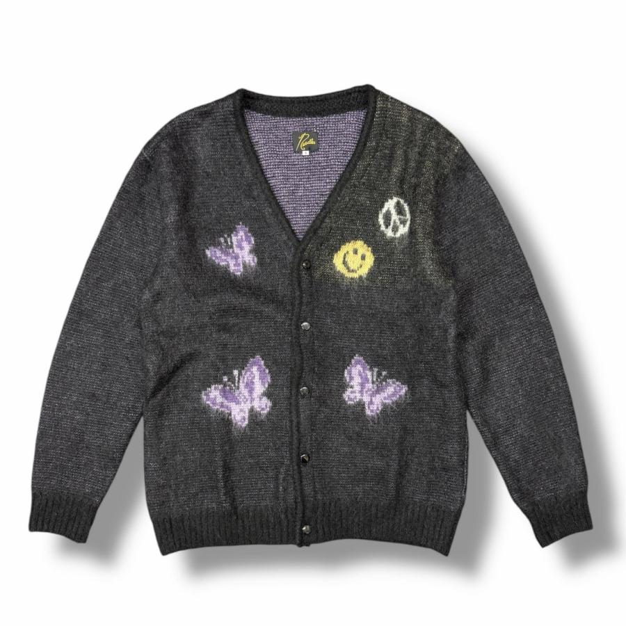Needles（ニードルス） 23SS MOHAIR CARDIGAN PAPPILLON SMILE & PEACE