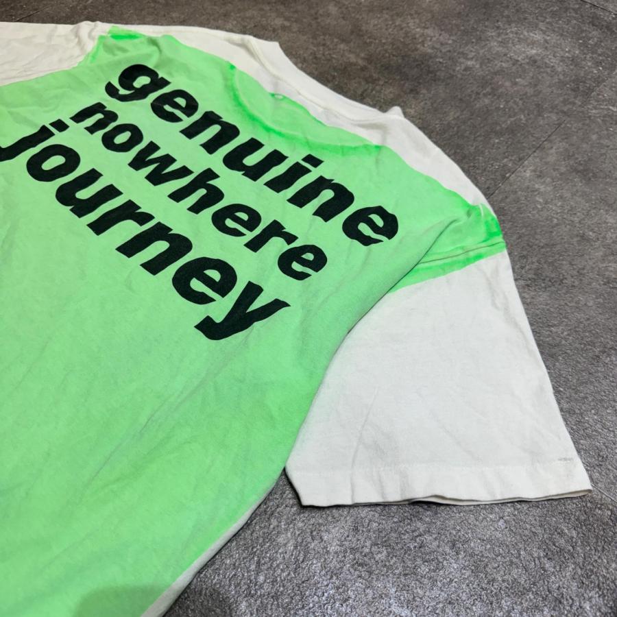 SAINT MICHAEL セントマイケル HANDPRINT BAPE_SS TEE コラボ エイプ