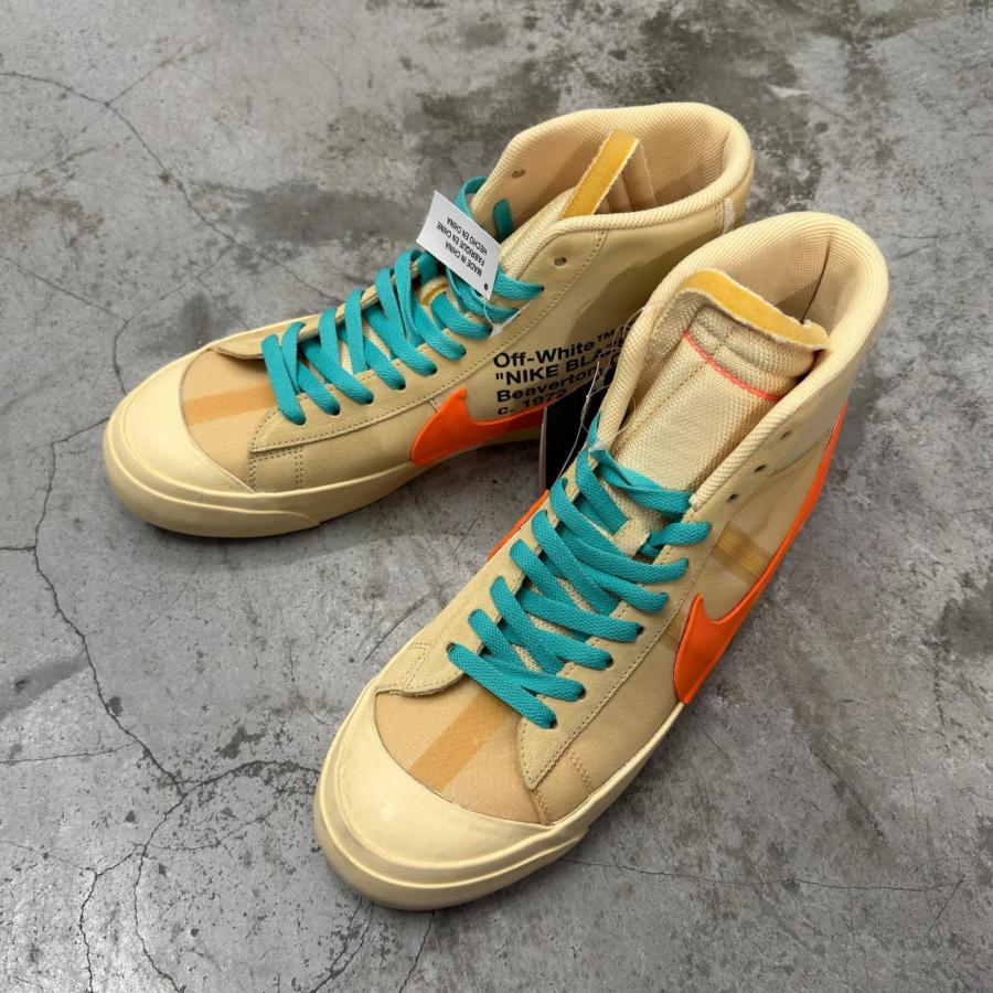 ナイキ　ブレザーオリジナル NIKE（ナイキ） × OFF-WHITE ブレザー スニーカー オフホワイト Blazer