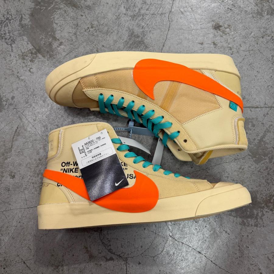 NIKE（ナイキ） × OFF-WHITE ブレザー スニーカー オフホワイト Blazer 