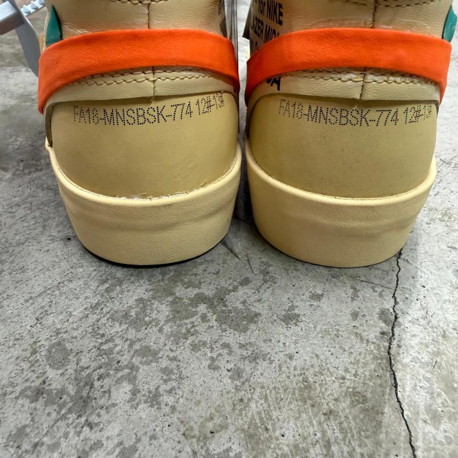 NIKE（ナイキ） × OFF-WHITE ブレザー スニーカー オフホワイト Blazer