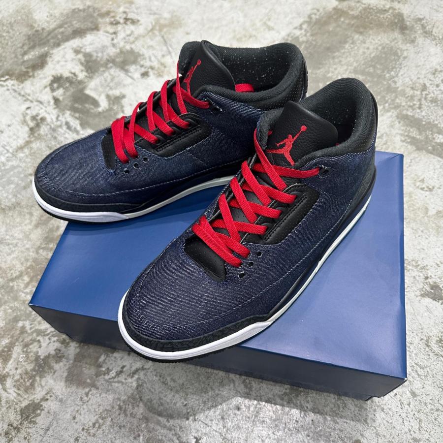【新品未使用】Levi’s × Nike Air Jordan 3 denim NIKE（ナイキ） LEVI'S × NIKE AIR JORDAN 3 DENIM/INFRARED 23 IH7959