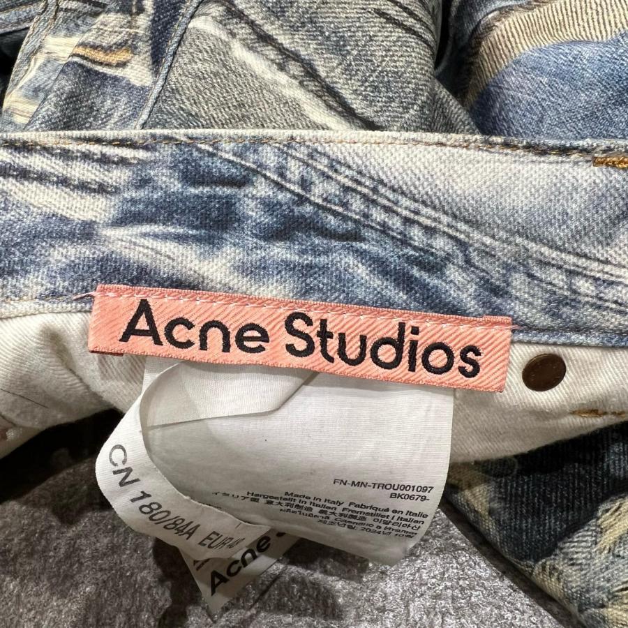 ACNE STUDIOS アクネストゥディオズ SUPER BAGGY FIT JEANS 転写
