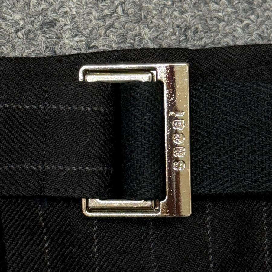 sacai（サカイ） Chalk Stripe pants チョークストライプパンツ フレア