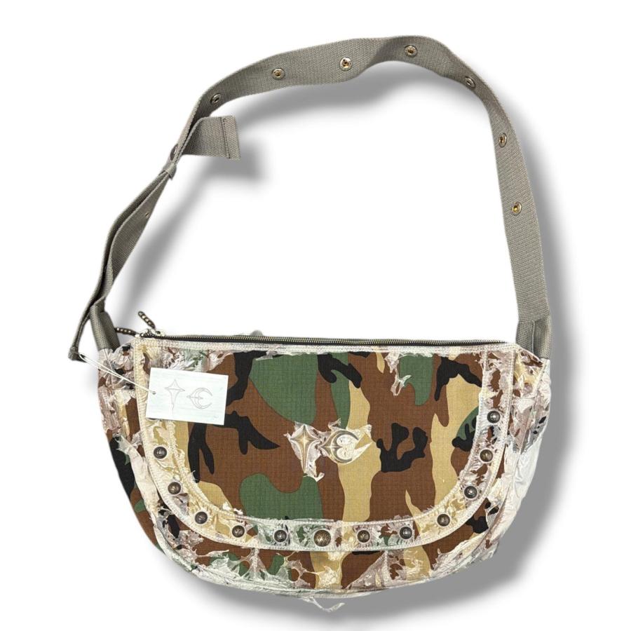 THUG CLUB サグクラブ Burnt Bio Army Messenger Bag バーントバイオ 