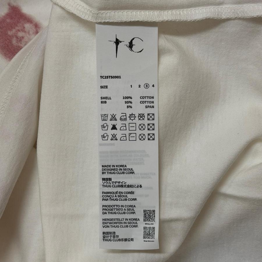 未使用品 THUG CLUB サグクラブ 25SS 星条旗長袖Tシャツ カットソー 