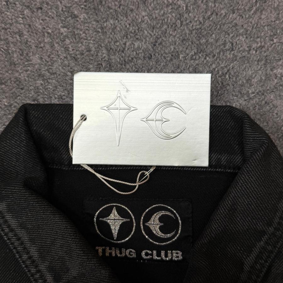 未使用品 THUG CLUB サグクラブ Leave a Trace Denim Jacket リーブ 