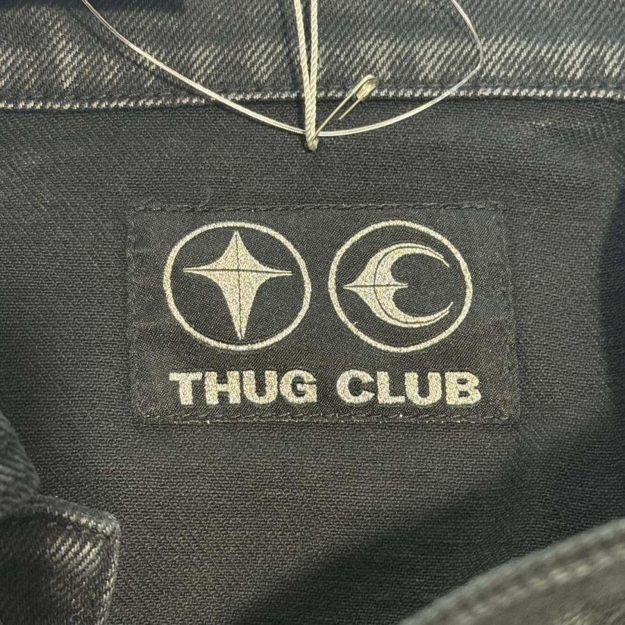 未使用品 THUG CLUB サグクラブ Leave a Trace Denim Jacket リーブ 