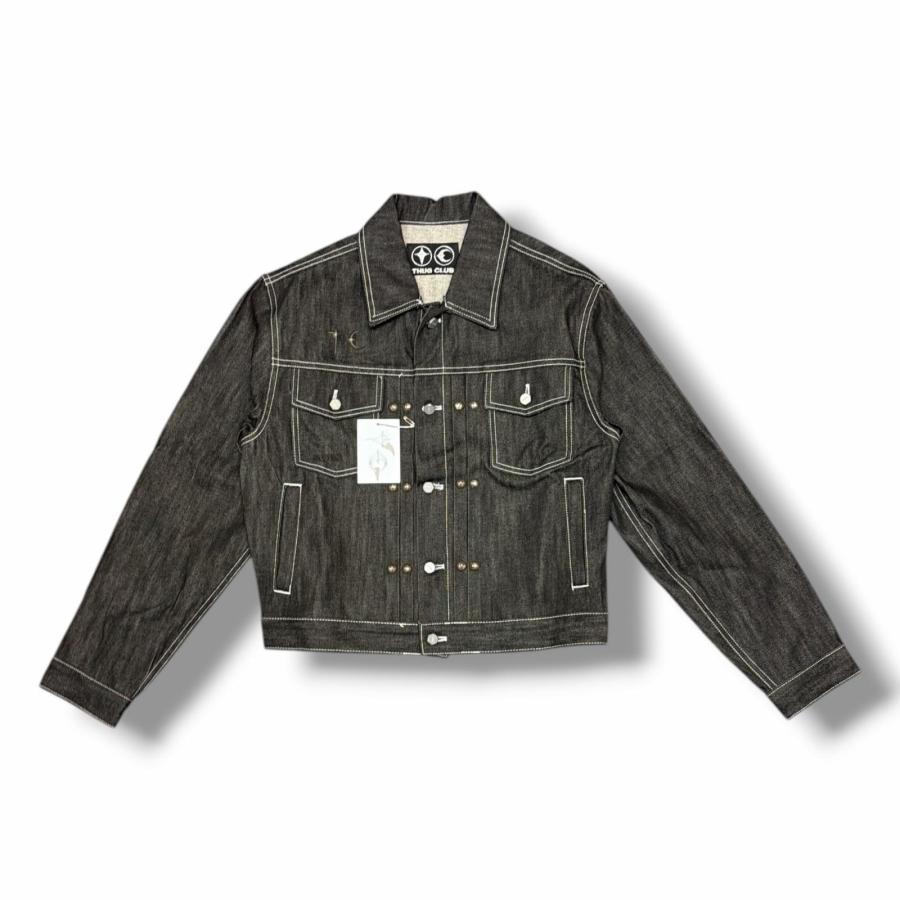 未使用品 THUG CLUB サグクラブ LAND WARFARE DENIM JACKET ランド