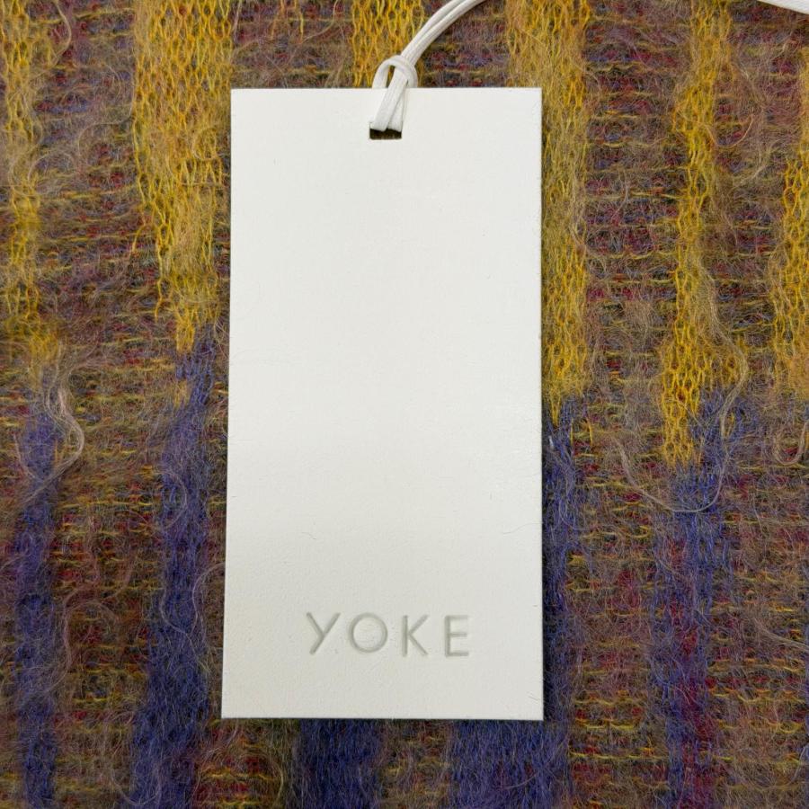 未使用品 YOKE ヨーク 25SS TREE JAQUARD MOHAIR BUTTONED CARDIGAN