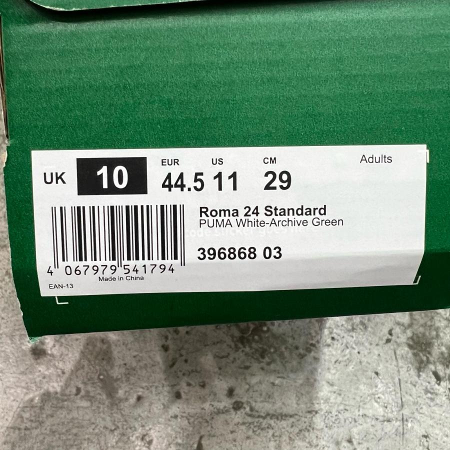 PUMA（プーマ） ROMA 24 STANDARD ローマ スニーカー 396868-03 ホワイト 11986M : MOTTO - 通販 ...