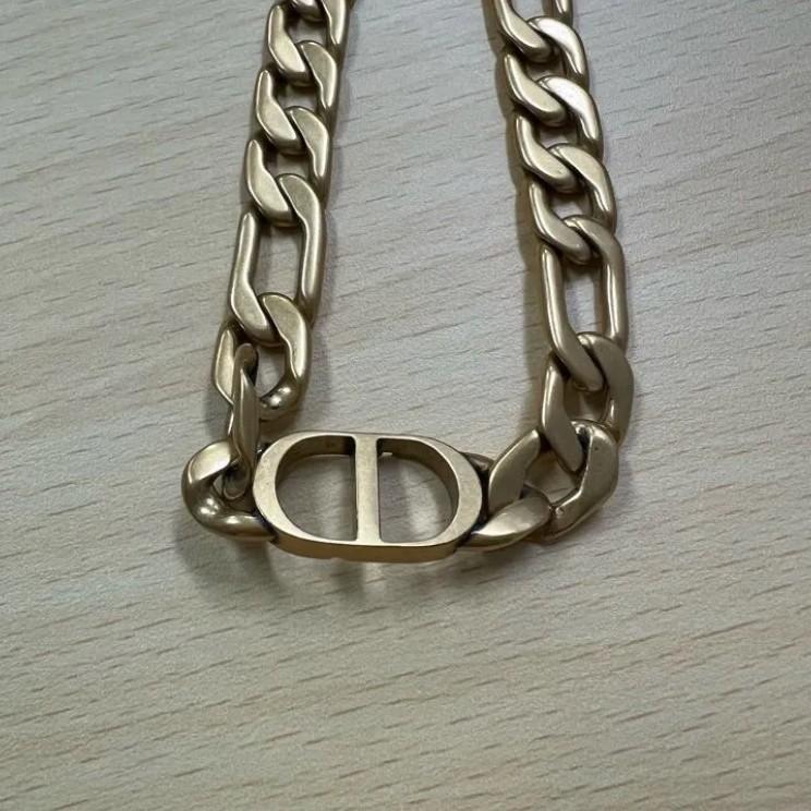 Dior ディオール CD Logo Necklace ロゴ ネックレス アクセサリー