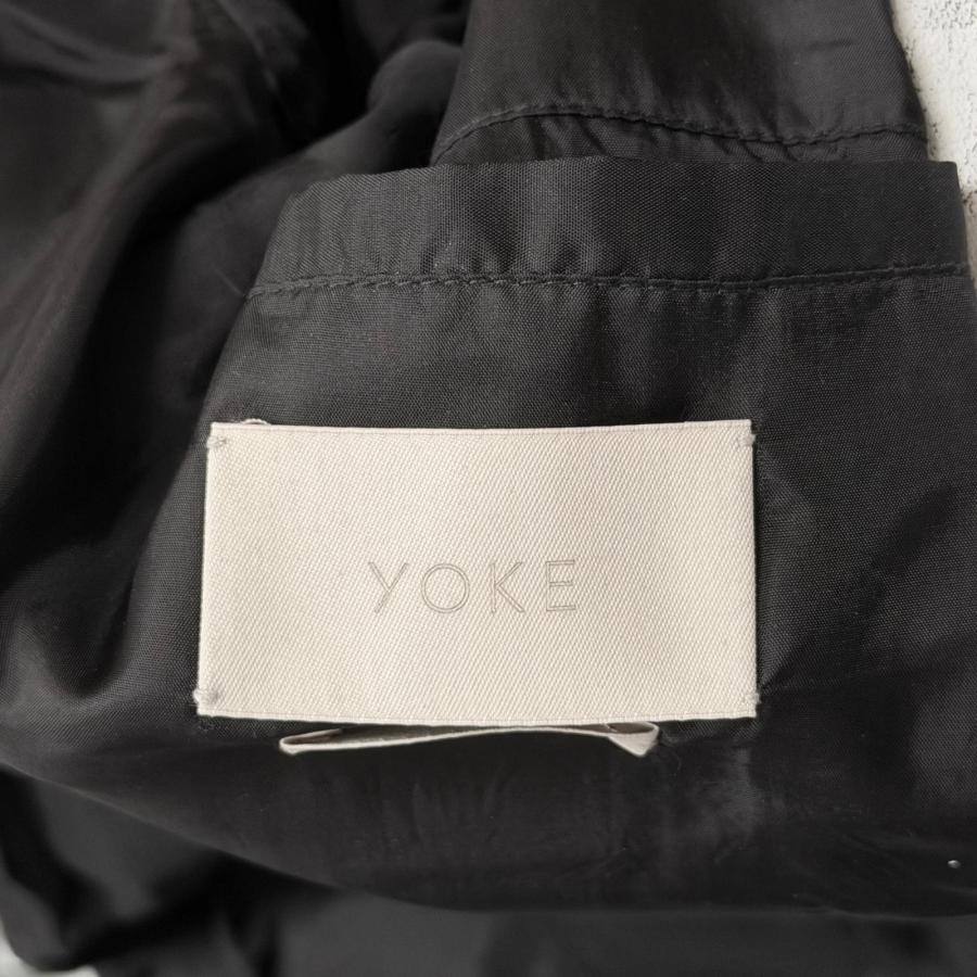 未使用品 YOKE ヨーク 25SS CRACKED GOAT LEATHER CAR COAT クラックド