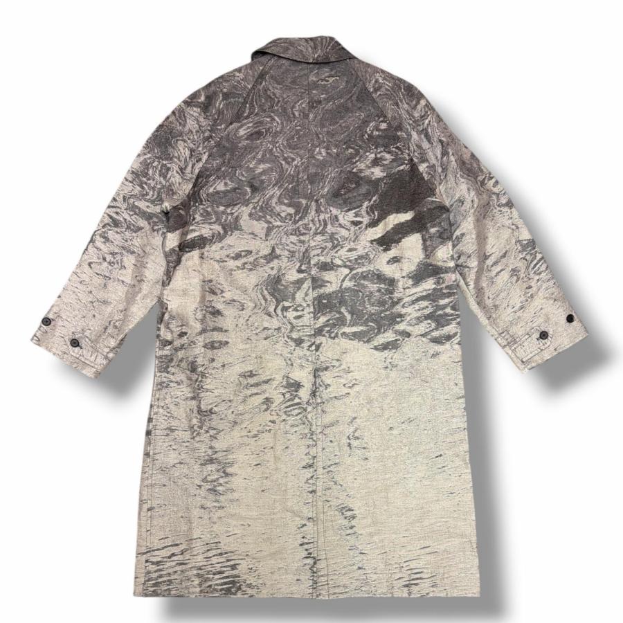 未使用品 YOKE ヨーク 25SS PHOTO JACQUARD BALMACAAN COAT ジャガード