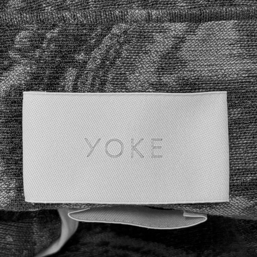 未使用品 YOKE ヨーク 25SS PHOTO JACQUARD BALMACAAN COAT ジャガード
