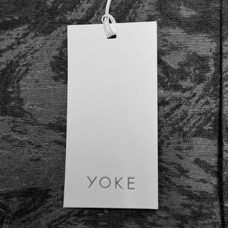 未使用品 YOKE ヨーク 25SS PHOTO JACQUARD BALMACAAN COAT ジャガード