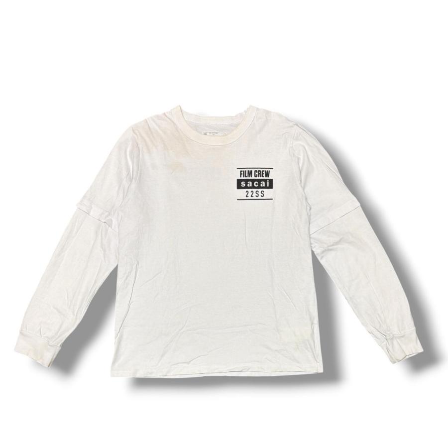 sacai（サカイ） 22SS Film Crew L S T Shirt フィルムクルー長袖T