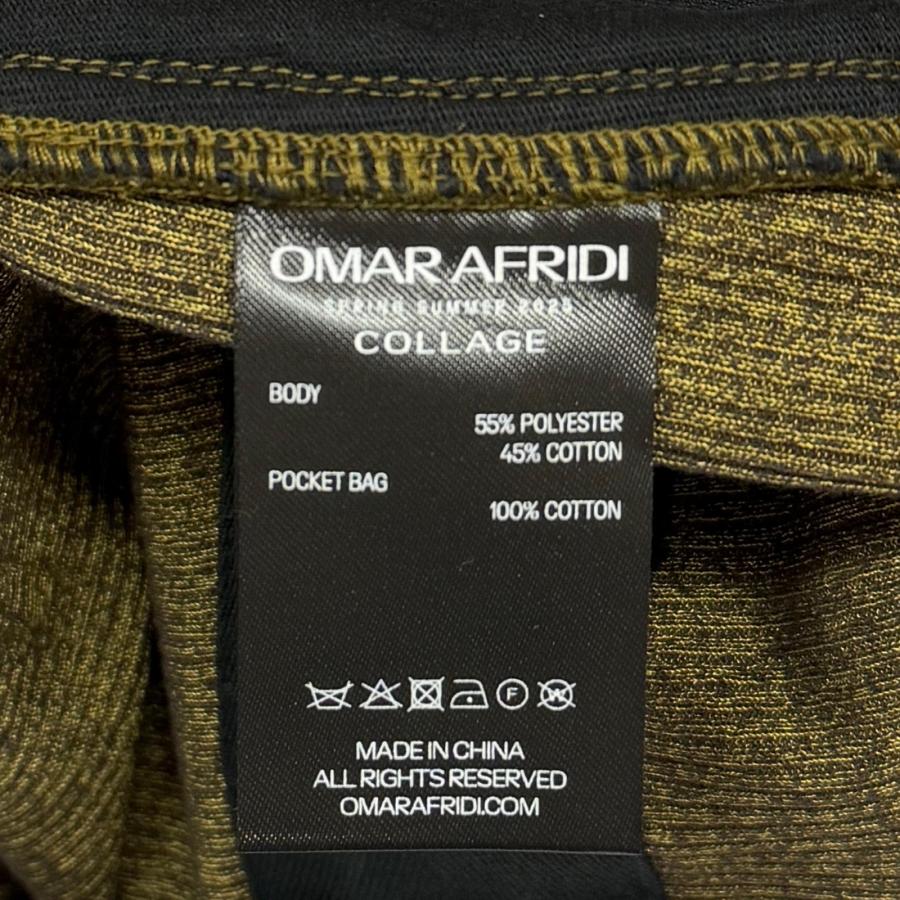 Omar Afridi オマールアフリディ 25SS Knee darted flare trousers