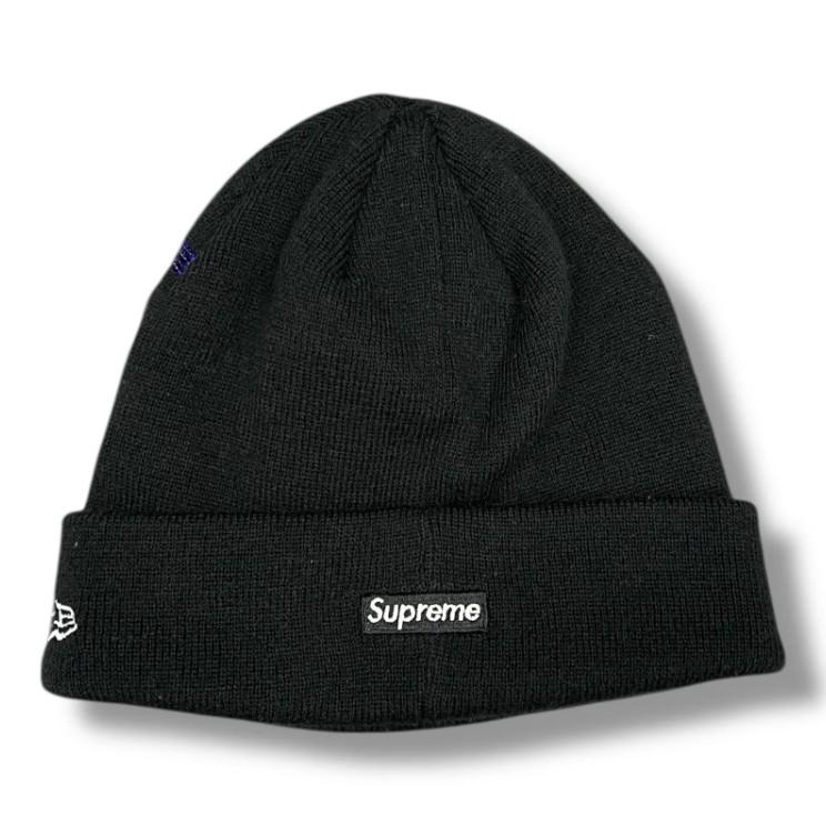 Supreme × New Era スパンコール ビーニー ブラック　黒　正規品 Supreme（シュプリーム） 20AW New Era Sequin Beanie ニューエラ