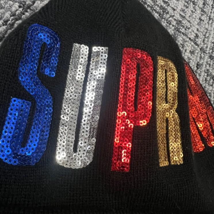Supreme（シュプリーム） 20AW New Era Sequin Beanie ニューエラ