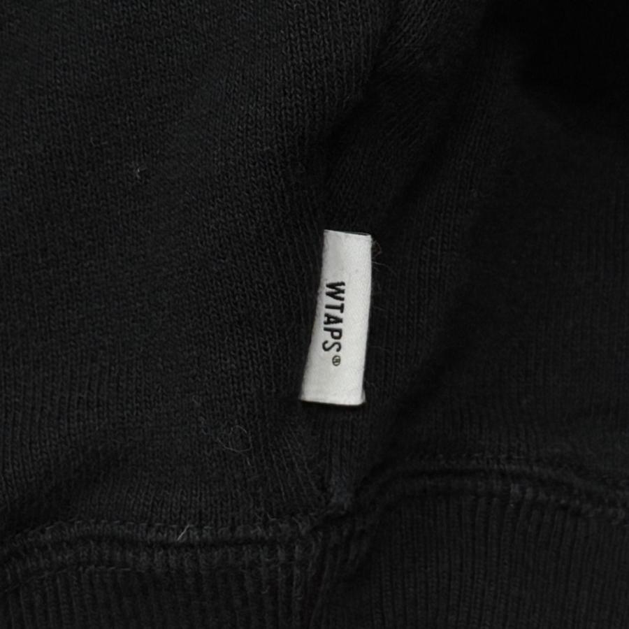 WTAPS ダブルタップス 24AW ACADEMY / HOODY / COTTON アカデミーフーディー スウェットパーカー 242ATDT-CSM19 ブラック 3 12834M_6