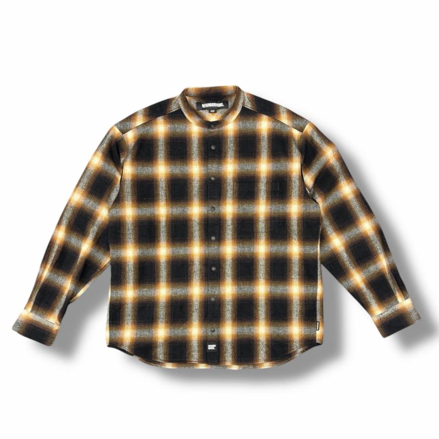 NEIGHBORHOOD（ネイバーフッド） 25AW HOMBRE CHECK BAND COLLAR SHIRT
