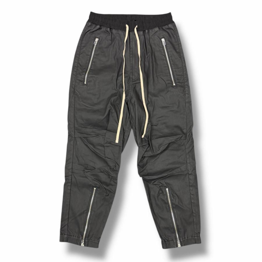 【美品】DANKE SCHÖN ダンケシェーン 23AW カーゴ L 裾ジップ Danke Schon ダンケシェーン 23AW COATING FRONT ZIP PANTS