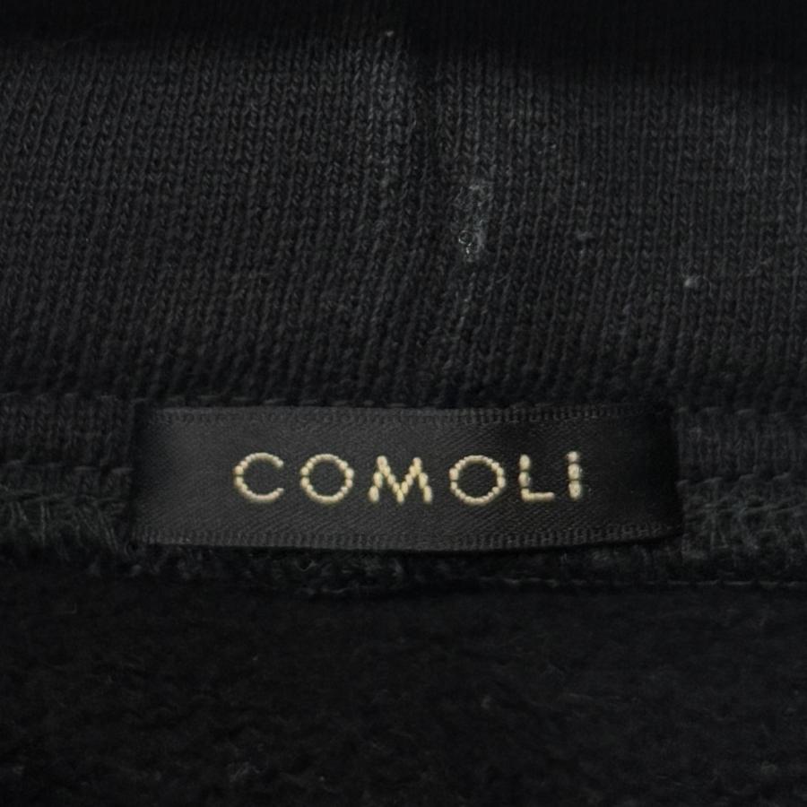 COMOLI コモリ 26SS コットン裏毛パーカー スウェットフーディー D01