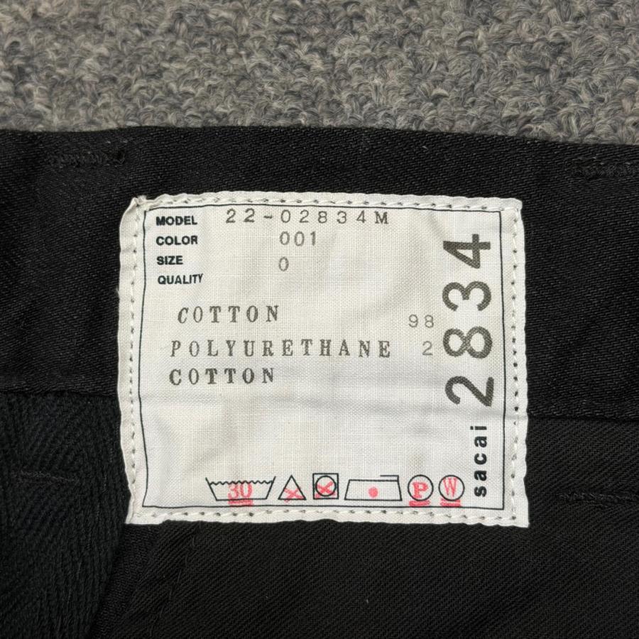 sacai（サカイ） KNEE ZIP DENIM PANTS ニージップデニムパンツ