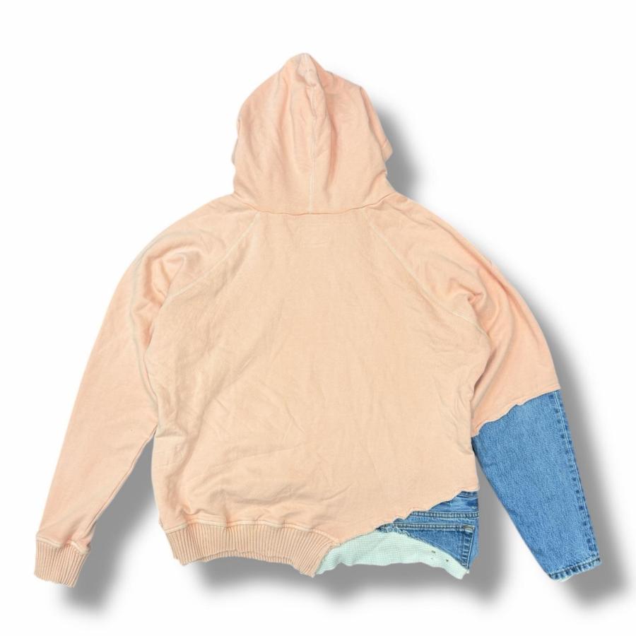 GREG LAUREN グレッグローレン 22SS CORAL FRAGMENT HOODIE コーラル 