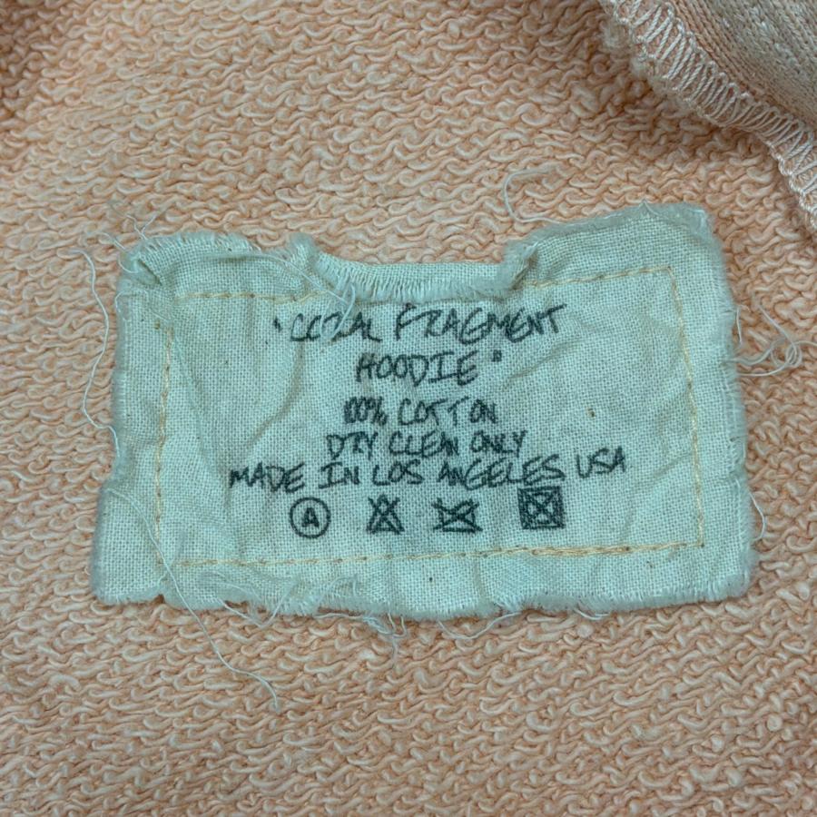 GREG LAUREN グレッグローレン 22SS CORAL FRAGMENT HOODIE コーラル 