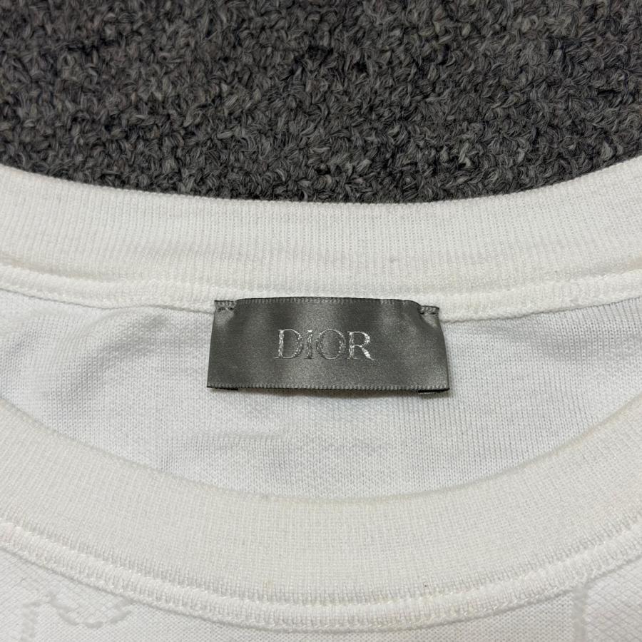 Dior ディオール オブリークロゴTシャツ 593J696U3012 ホワイト L