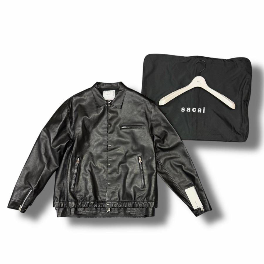sacai（サカイ） 26SS Leather Blouson レザーブルゾン 革ジャン 26