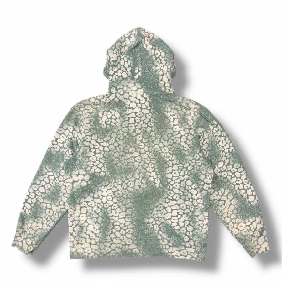 Supreme（シュプリーム） 21AW BLEACHED LEOPARD パーカー ブリーチ