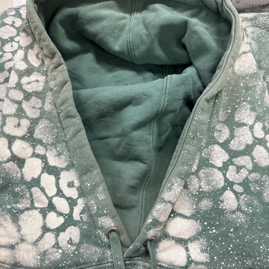 Supreme（シュプリーム） 21AW BLEACHED LEOPARD パーカー ブリーチ
