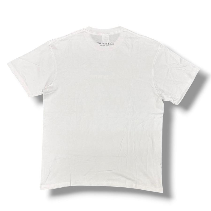 新品 Supreme × Tiffany & Co. Tシャツ ホワイト L メンズ 新品 Supreme × Tiffany & Co. Tシャツ ホワイト L