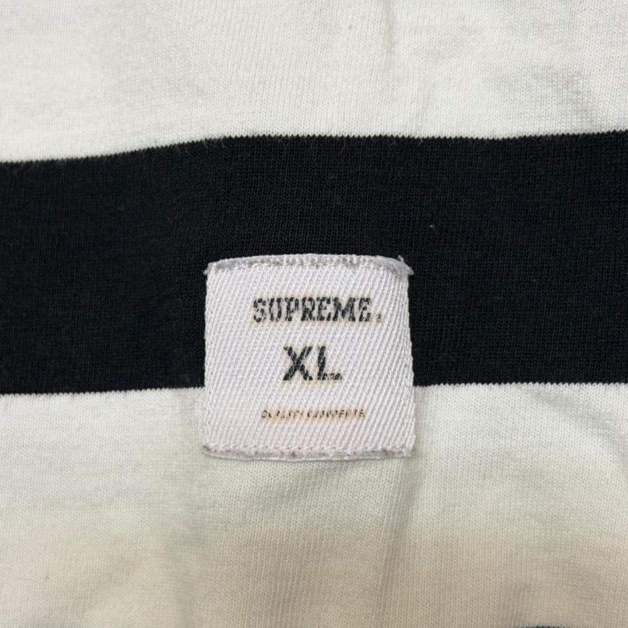 Supreme（シュプリーム） 14SS ボーダー柄プルオーバーパーカー