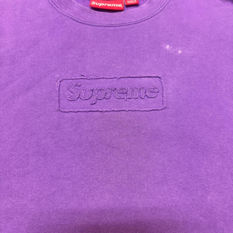 Supreme（シュプリーム） 20SS CutOut Logo CrewNeck カットアウトロゴ