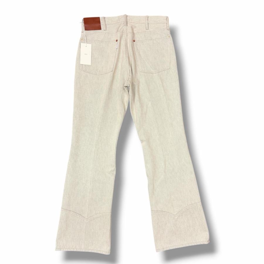 未使用品 SUGARHILL シュガーヒル DENIM TROUSERS デニムトラウザーフレアジーンズ 2541000407 ホワイト 32 13548M_1