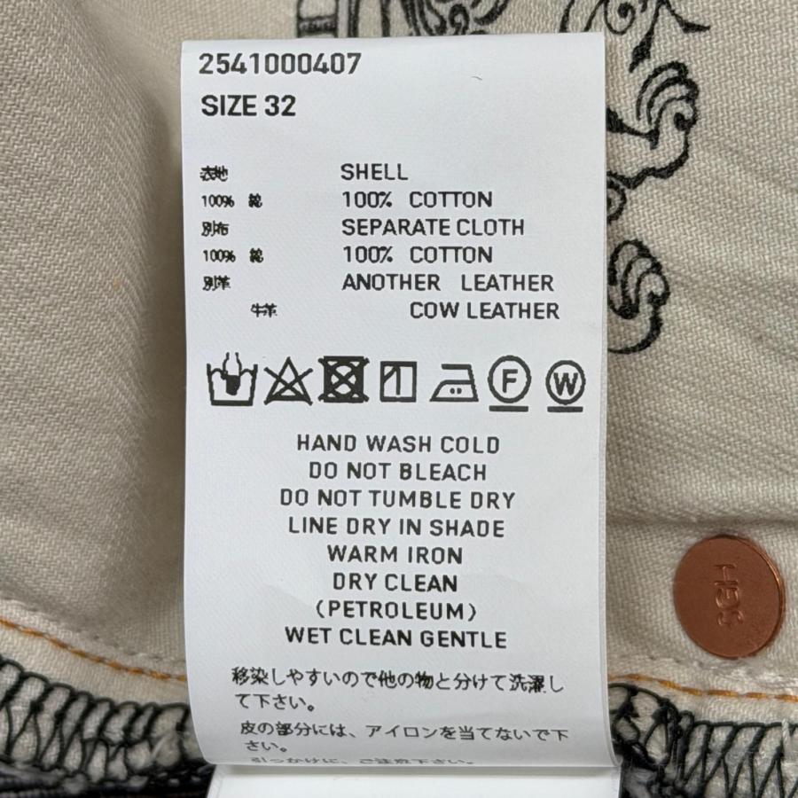 未使用品 SUGARHILL シュガーヒル DENIM TROUSERS デニムトラウザーフレアジーンズ 2541000407 ホワイト 32 13548M_5
