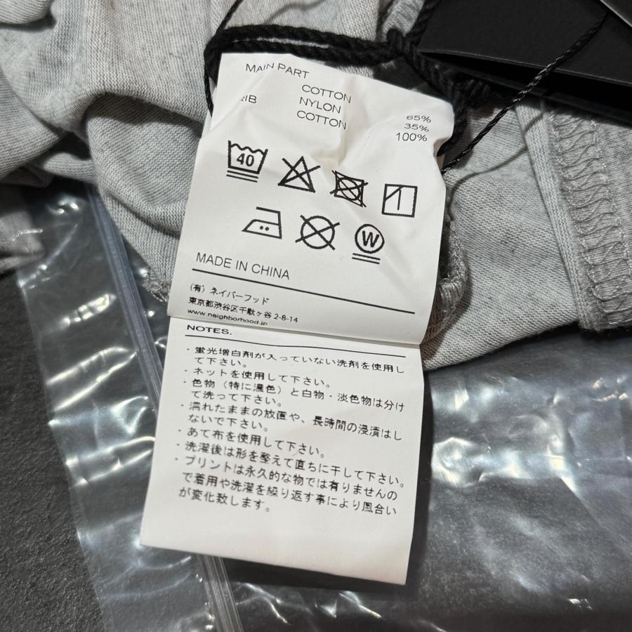NEIGHBORHOOD（ネイバーフッド） 25SS SHELTECH CREWNECK SS 251BWNH
