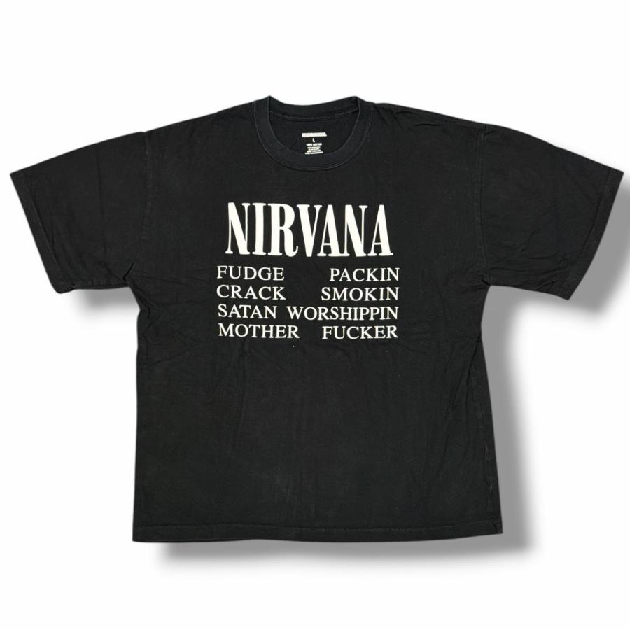 NEIGHBORHOOD（ネイバーフッド） × NIRVANA ニルヴァーナ Logo Print T